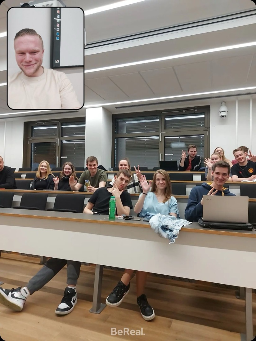 Studenti UTB v posluchárně